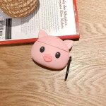 Wholesale Cute Design Cartoon Silicone Cover Skin for Airpod (1 / 2) Charging Case (Pig)